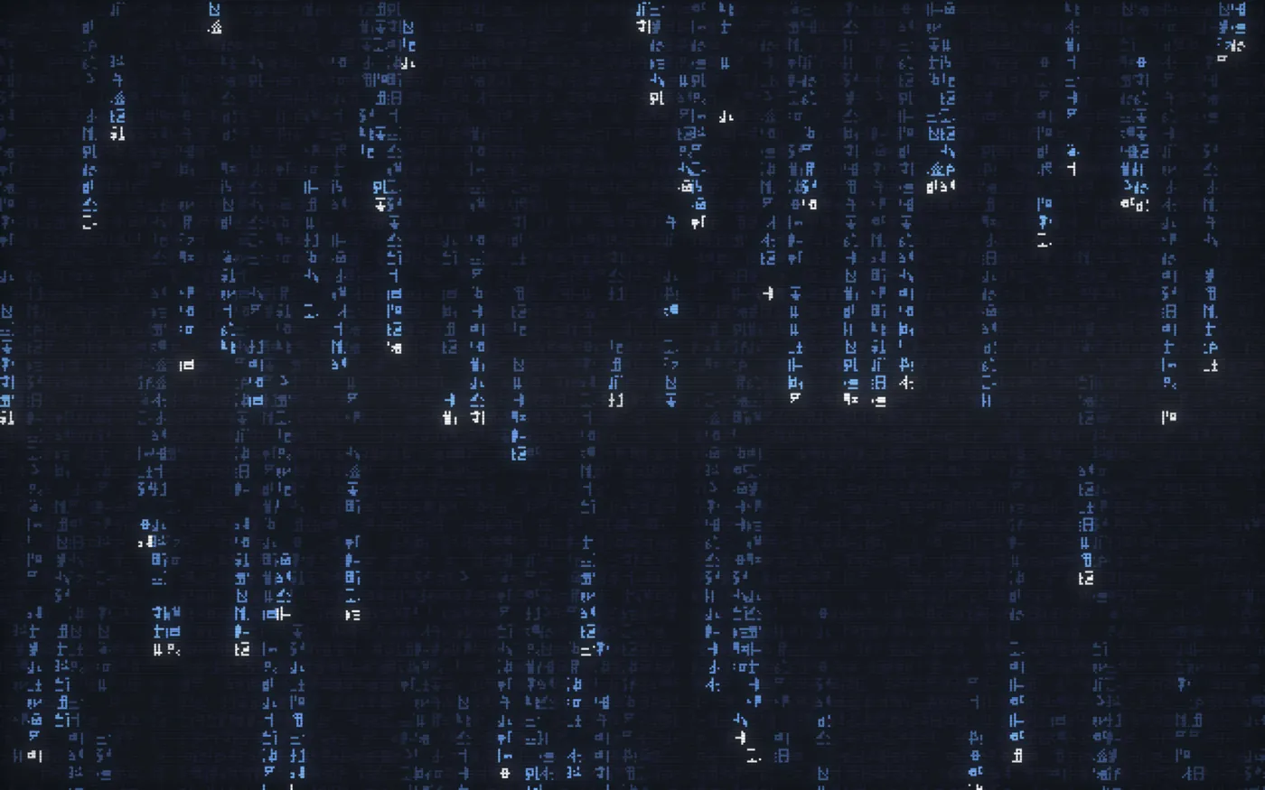 The Bitstream CRTScreen: glyphs raining down