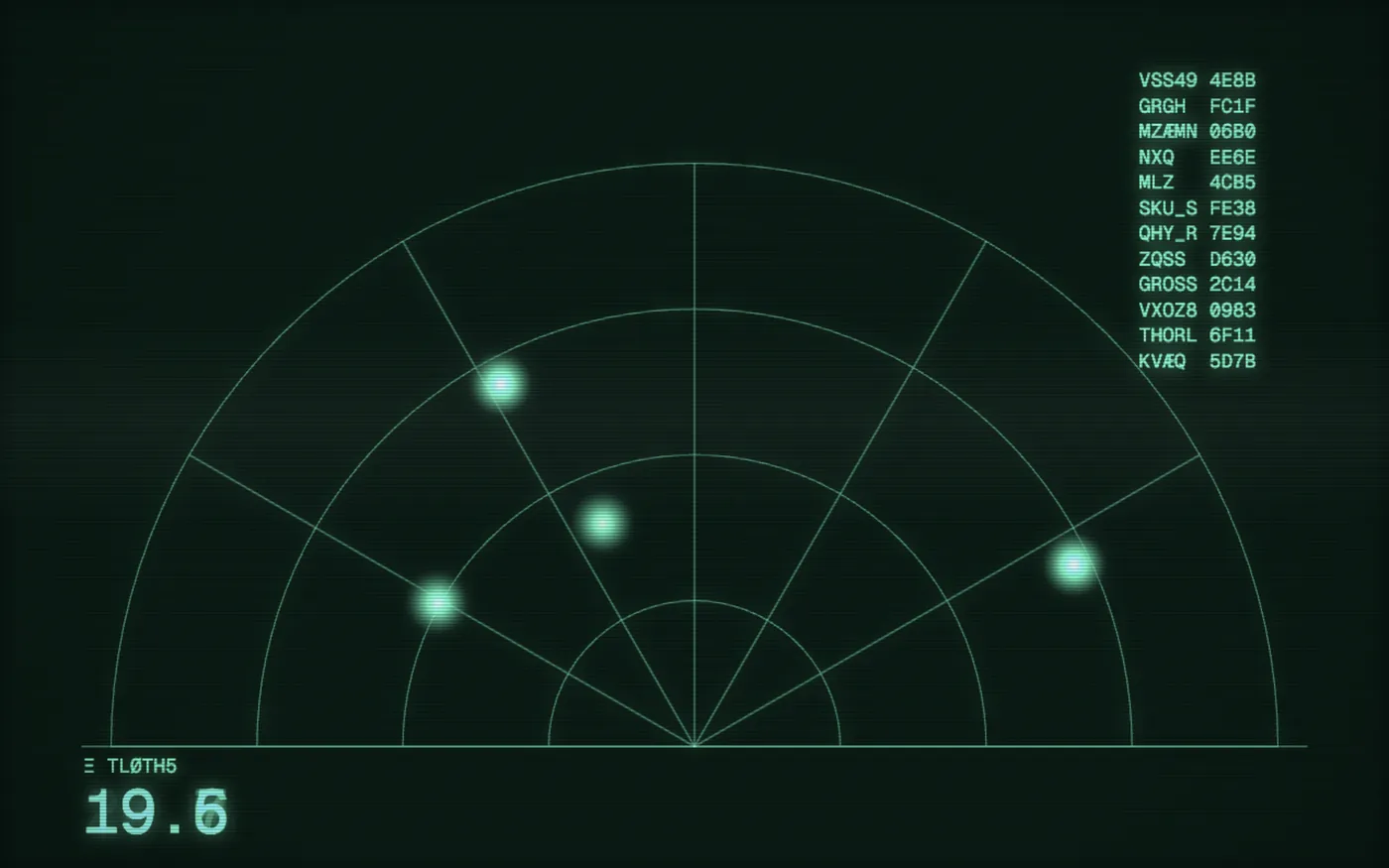 The Tracker CRTScreen: a pulse, and things closing in