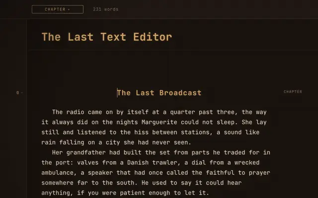 The Espresso theme