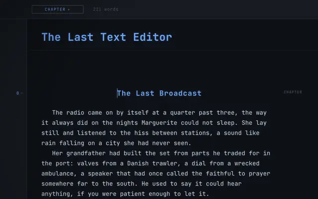 The Midnight theme