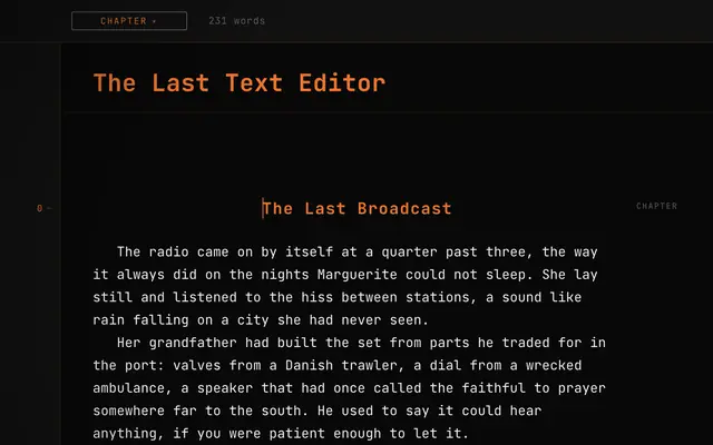 The Noir theme