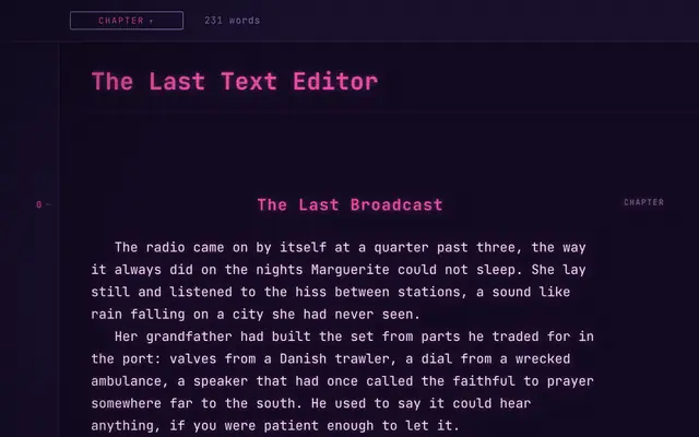 The Synthwave theme